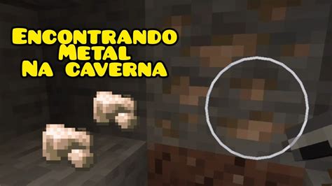 Minecraft Minerando Na Caverna YouTube