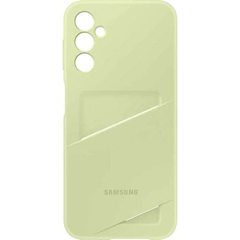 Husa Telefon SAMSUNG Card Slot Case Pentru Galaxy A14 EF OA146TGEGWW Lime