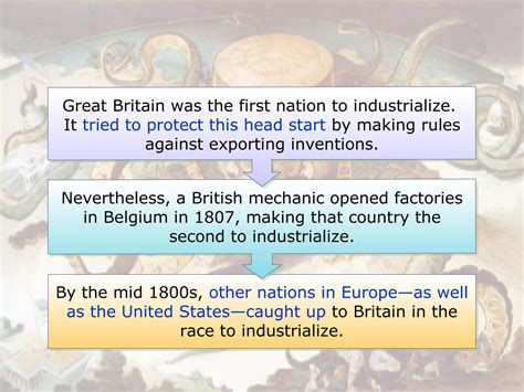 Industrial revolution spreads 21.1 | PPT