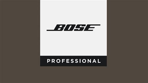 Bose Corporation Announces Sale Of Bose Professional To Transom Capital