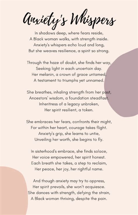 Inspirational Poems for Black Women - Etsy