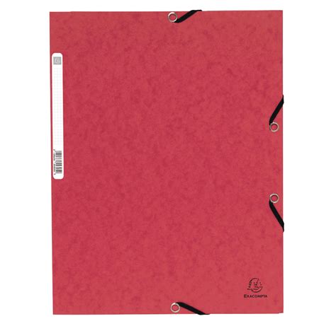 Flap Folder With Elastic Straps Gsm Hard Glazed Mottled