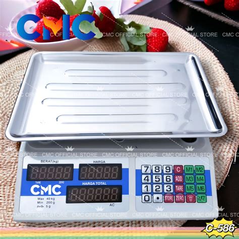 Jual CMC C 586 Timbangan Buah Digital 40kg Digital Computing Scale 40Kg