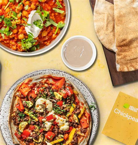 HelloFresh Menu and Meal Plans - 50% off 1st Box + £0 Dessert