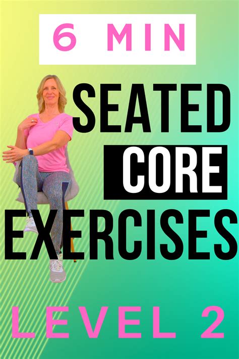 6 Minutes Of Seated Core Exercises For Seniors And Beginners To Build A