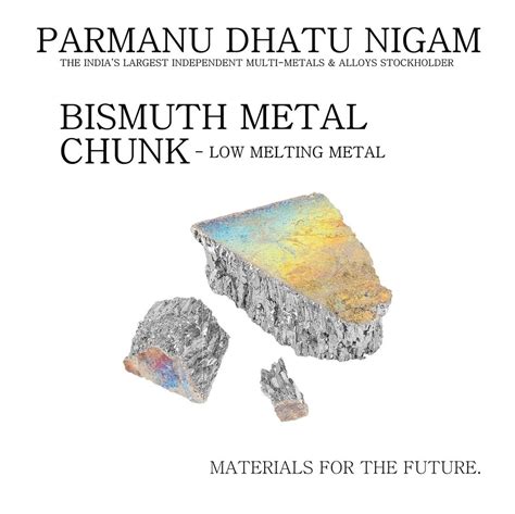 Bismuth Metal Chunk At Best Price In Mumbai By Parmanu Dhatu Nigam ID