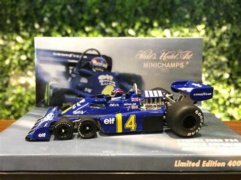 1 43 Minichamps Tyrrell P34 4 2nd Japanese GP Formula1MGM Max Gear