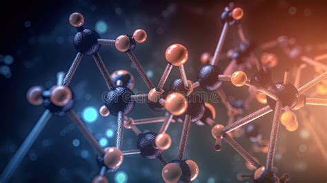 Science Molecule Model Structure Stock Illustration Illustration Of