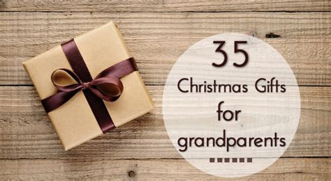 35 Christmas Gifts for grandparents - Unusual Gifts