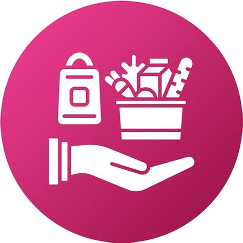 Premium Vector Vector Design Groceries Delivery Icon Style