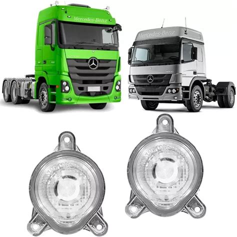 Par Lanterna Seta Pisca Direcional Mb Atego 2013 Actros 2017 MercadoLivre