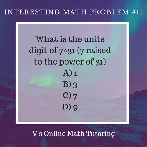 Math Competition Problems Problem Of The Week 9 Math Competition