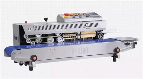 Automatic Ss Heavy Duty Continuous Band Sealer Machine Horizontal