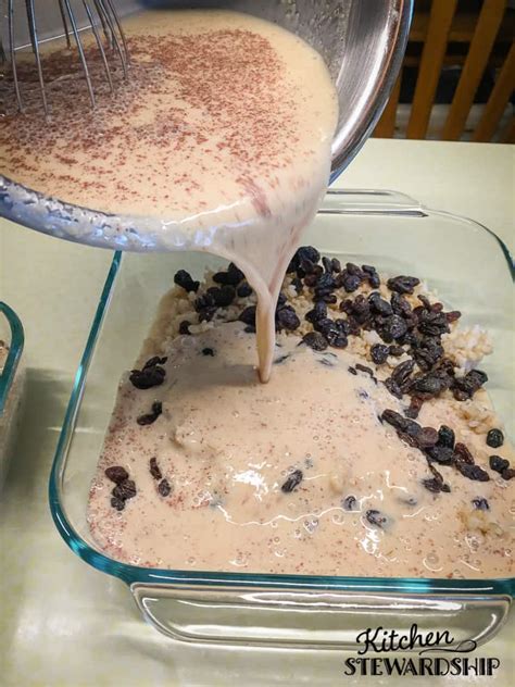 Healthy Baked Rice Pudding Recipe: Use Up Your Leftovers!