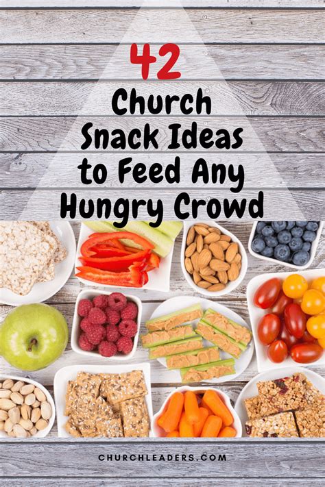 42 Church Snacks That Will Feed Any Hungry Crowd