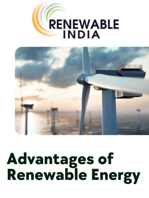 Advantages of Renewable Energy - Renewable India