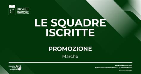 Promozione Sono Le Squadre Ufficialmente Iscritte Al Campionato