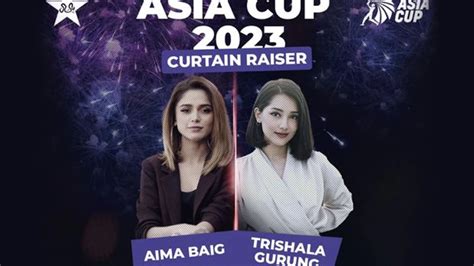 Aima Baig, Trishala Gurung to perform at Asia Cup 2023 opening ceremony