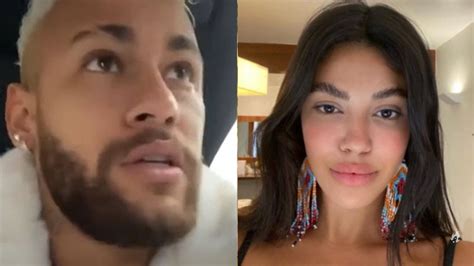 Neymar se revolta após levar fora de atriz em sua festa Tá me