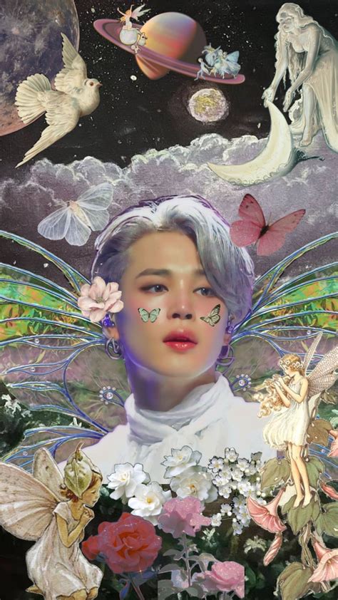 Fairycore Fairy Jimin Bts Jiminbts Saturn Moon In 2023 Bts