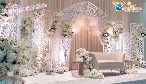 Modern Contemporary Wedding Reception Stage Frames Dst International