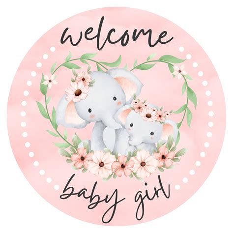 Welcome Baby Girl – Hot Mesh Mom Shop