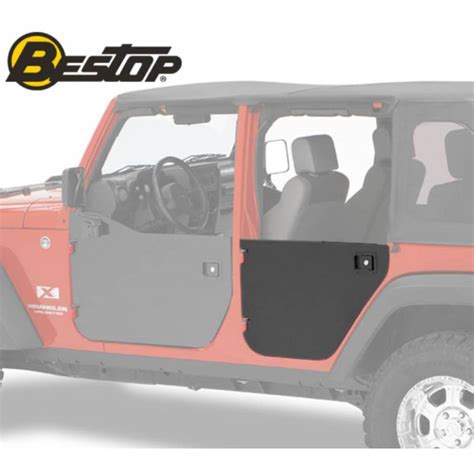 Paneles Bestop Para Puertas Traseras Element Jeep Wrangler Jk