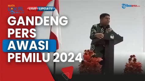 Bawaslu Tidore Gandeng Pers Untuk Awasi Pemilu 2024 Sebut Pers Sangat