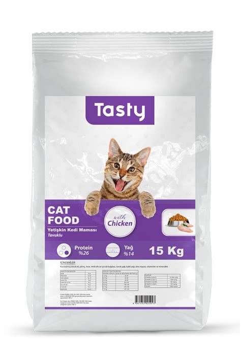 Tasty Tavuklu Yetişkin Kedi Maması 15 kg 8681692300511 OnuAl Fiyat Arşivi