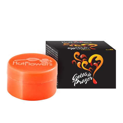 Gotas Do Prazer Creme Excitante Feminino 4g Hot Flowers Hot Sul
