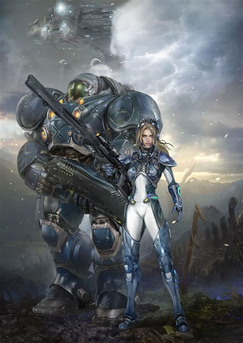 Starcraft Remastered Jake Moon Starcraft Sci Fi Art Starcraft 2