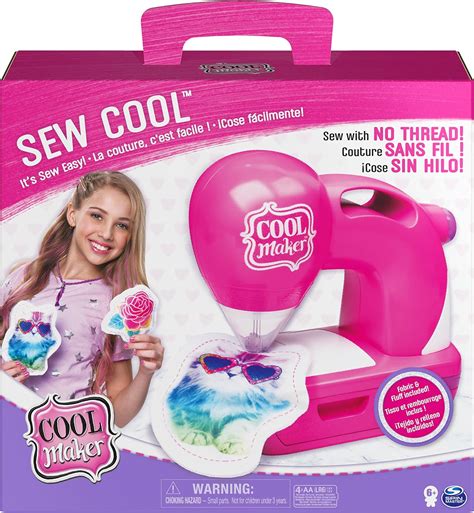 COOL MAKER SEW COOL Machine A Coudre Enfants Sans Fil Pour Réaliser