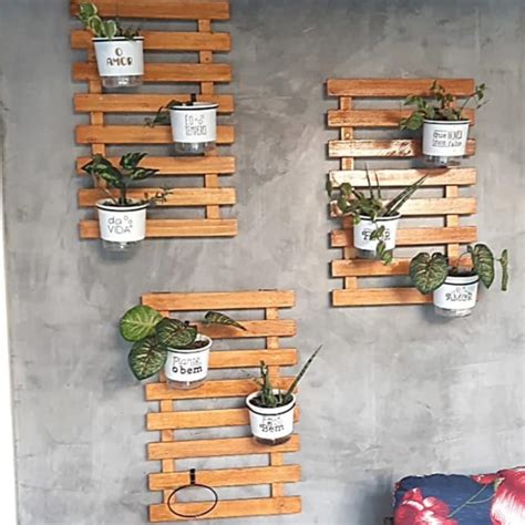 Painel De Madeira Modular Jardim Vertical Plantas Orquídeas Shopee Brasil