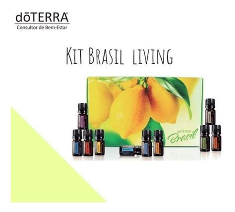 Doterra Kit Brasil Living Do Terra Óleos Essenciais Parcelamento Sem Juros