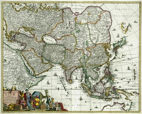 1725 map of Asia