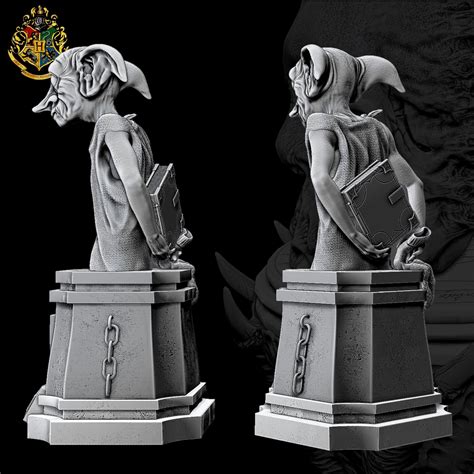 Dobby Bust Harry Potter 3d Model 3d Printable Cgtrader