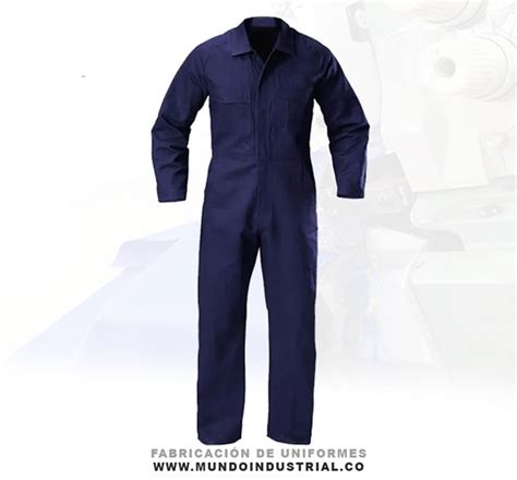 Overol Industrial Azul Para Hombre Mundo Industrial Epp Uniformes Y