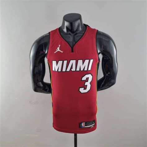 Camiseta Dwyane Wade Miami Heat Edicion Aniversario Jordan