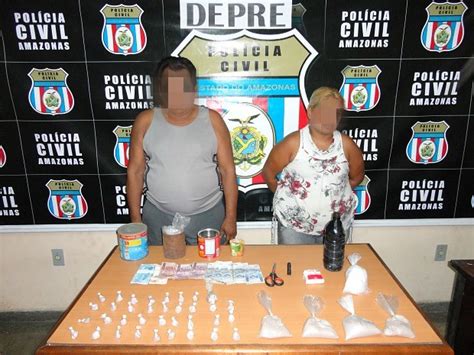 G1 Pai E Filha São Presos Suspeitos De Tráfico De Drogas Em Manaus