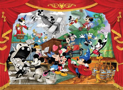 Buffalo Games Disney Mickey Through The Years Rompecabezas De