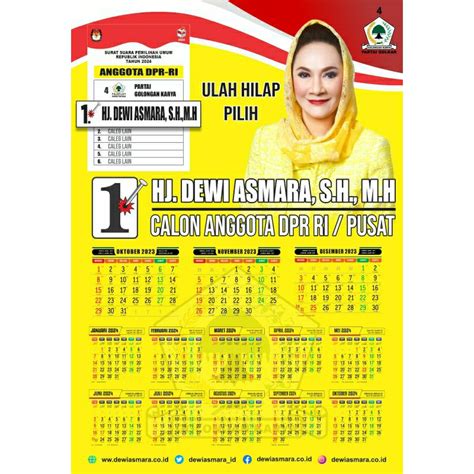 Jual Kalender Custom Cetak Kalender Partai Free Design Shopee