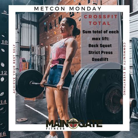 🔥Metcon Monday🔥 Final test of our... - Main Gate Fitness