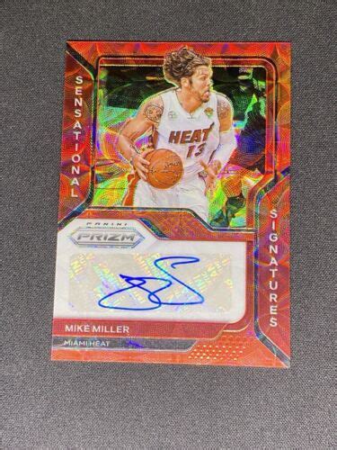 Panini Prizm Sensational Signatures Choice Prizm Ss Mml Mike