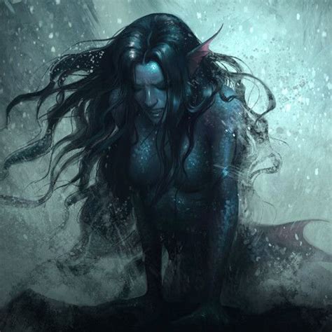 Mermay 2021 Michelle Tolo Dark Mermaid Mermaid Art Scary Sea Creatures