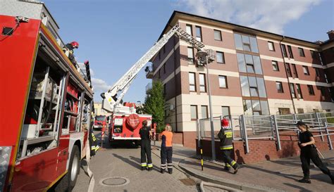 Pożar w bloku na olsztyńskim Zatorzu Niewykluczone że doszło do