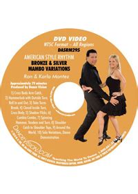 American Style Rhythm Bronze Silver Mambo Variations DASRM295 Dance