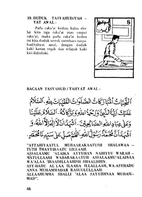 Bacaan Tahiyat Akhir Yang Benar Lengkap Dengan Doa Tasyahud Awal Dan