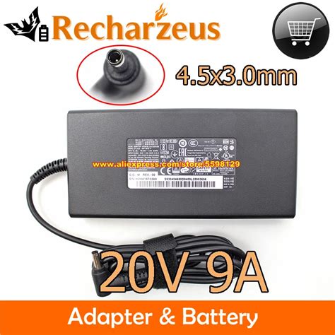 Genuine Thin Delta Adp Tb H Ac Adapter V A W Laptop