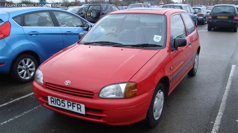 1996 Toyota Starlet V 1 3i 16V 75 Hp Technical Specs Data Fuel