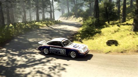 Porsche Rothmans Group B Rally Germany Waldaufstieg Dirt Rally